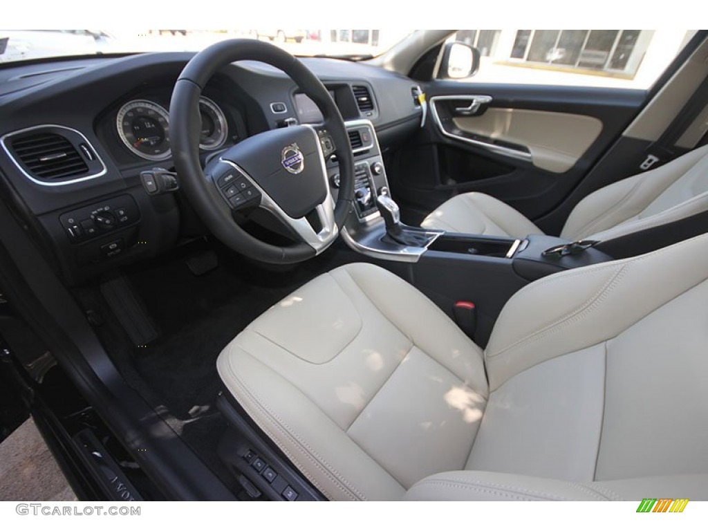 Soft Beige Interior 2013 Volvo S60 T6 AWD Photo #68719627