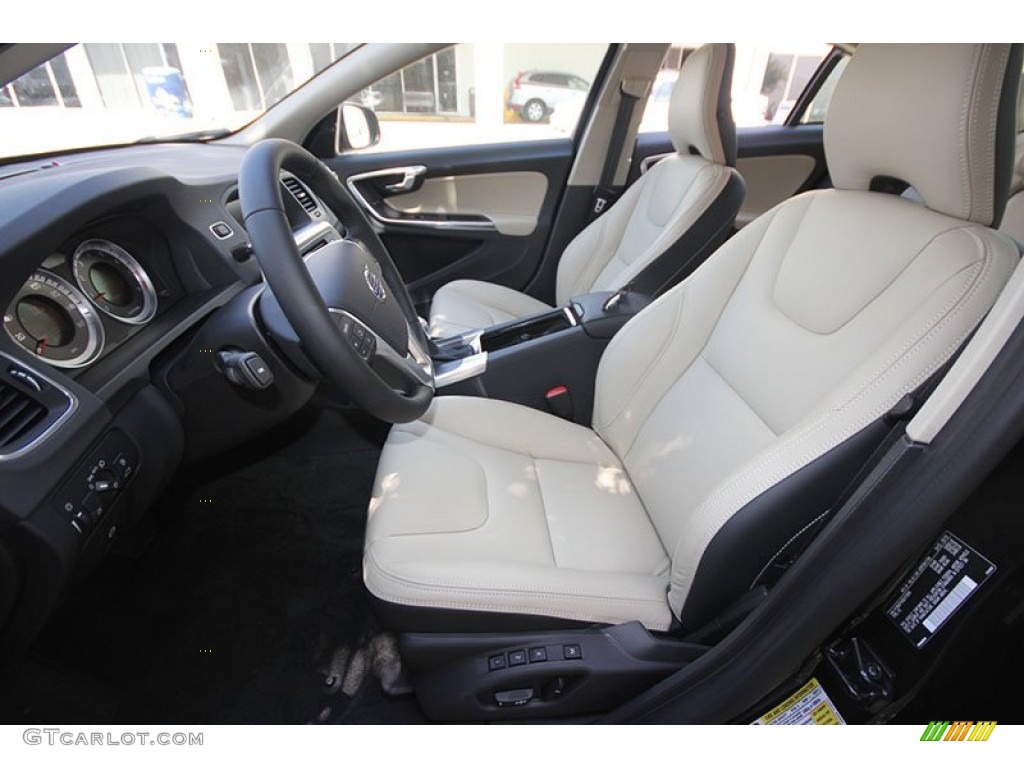 Soft Beige Interior 2013 Volvo S60 T6 AWD Photo #68719639