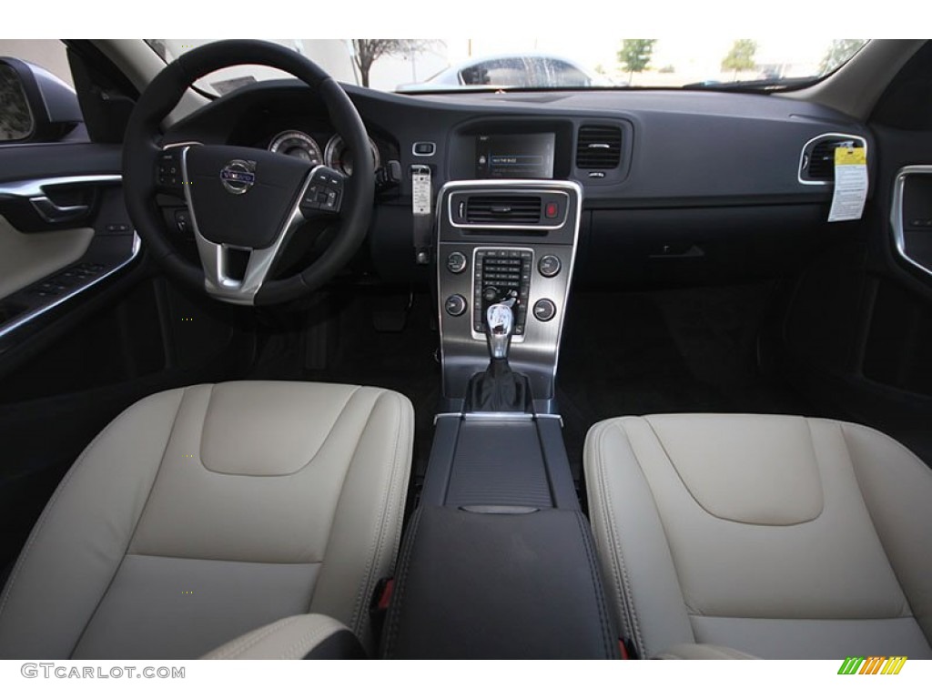 2013 Volvo S60 T5 Soft Beige Dashboard Photo #68719840