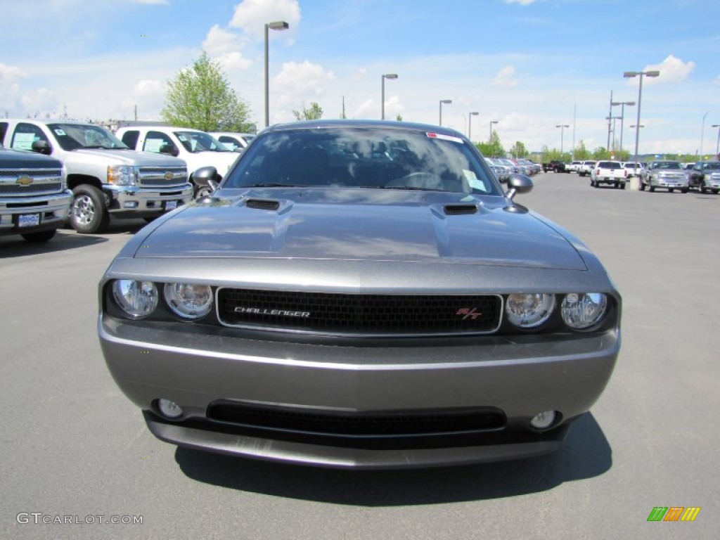 2011 Challenger R/T - Tungsten Metallic / Dark Slate Gray photo #2