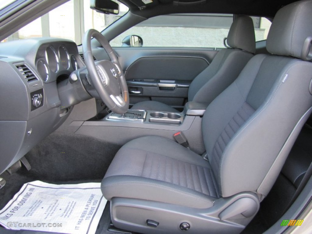 2011 Challenger R/T - Tungsten Metallic / Dark Slate Gray photo #8