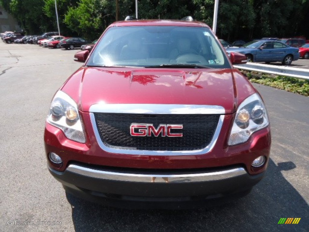 2007 Acadia SLT AWD - Red Jewel Tintcoat / Titanium photo #12