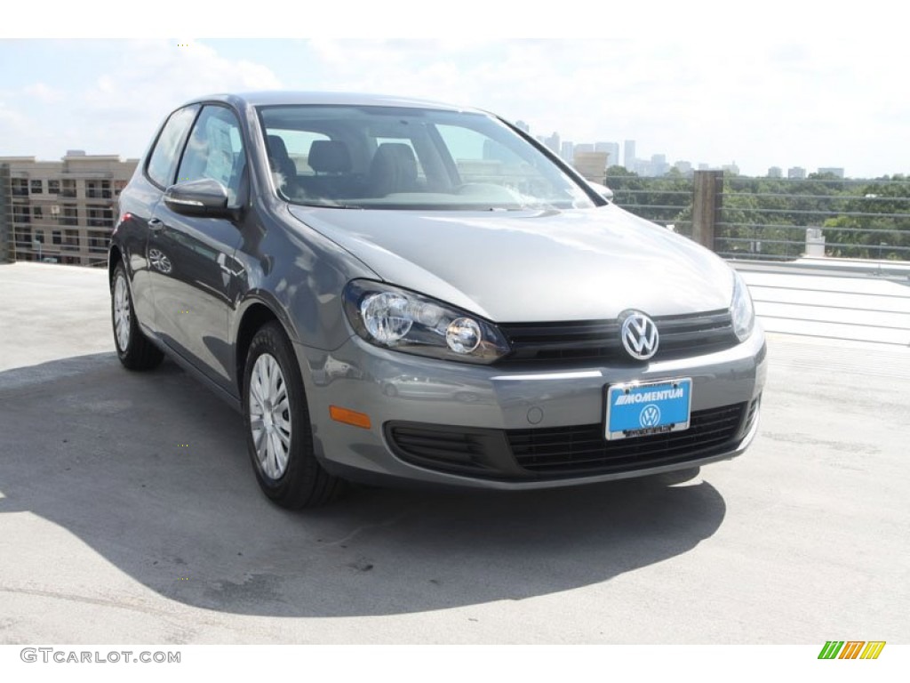 2013 Golf 2 Door - United Gray Metallic / Titan Black photo #1