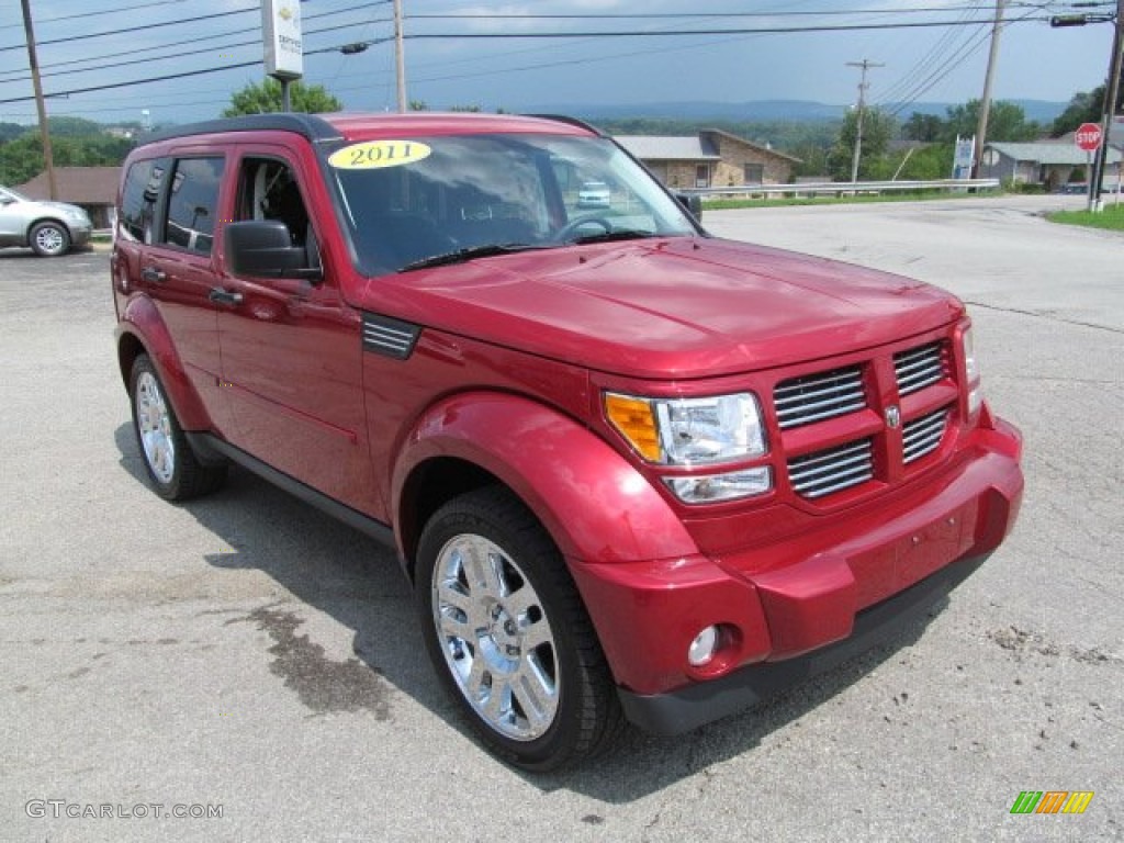 Redline 2-Coat Pearl 2011 Dodge Nitro Heat 4x4 Exterior Photo #68721901