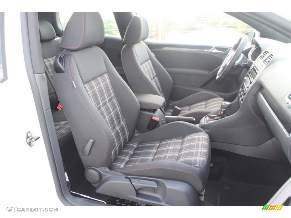 Interlagos Plaid Cloth Interior 2013 Volkswagen GTI 2 Door Photo #68722114