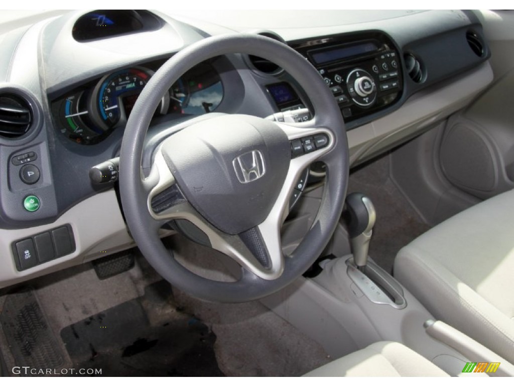 Gray Interior 2010 Honda Insight Hybrid EX Photo #68722630