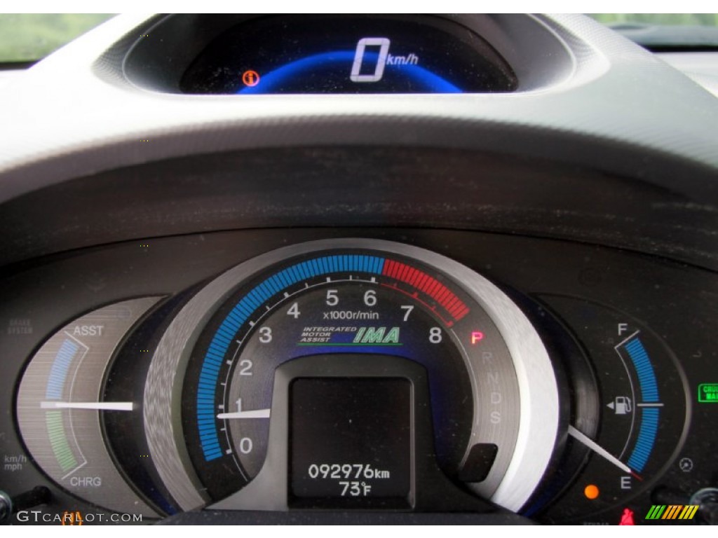 2010 Honda Insight Hybrid EX Gauges Photo #68722654