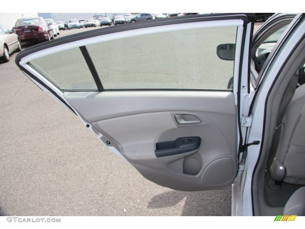 2010 Honda Insight Hybrid EX Gray Door Panel Photo #68722726