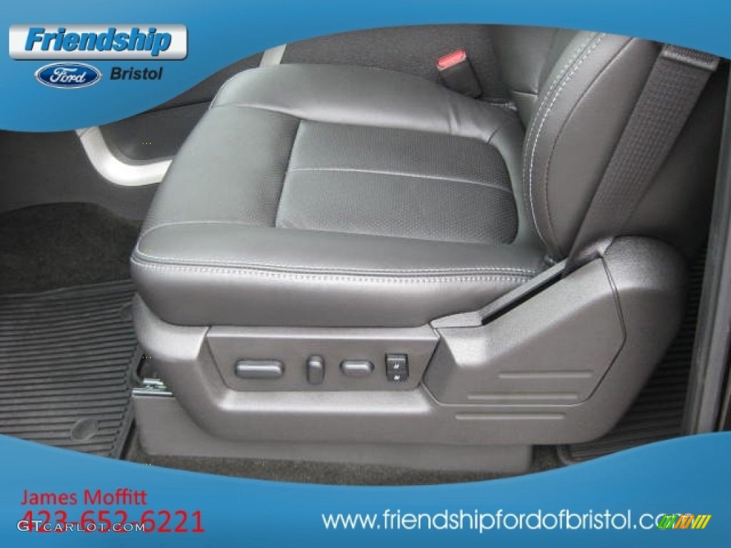 2012 F150 FX4 SuperCrew 4x4 - Tuxedo Black Metallic / Black photo #14