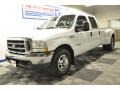 Oxford White 2002 Ford F350 Super Duty XLT Crew Cab Dually