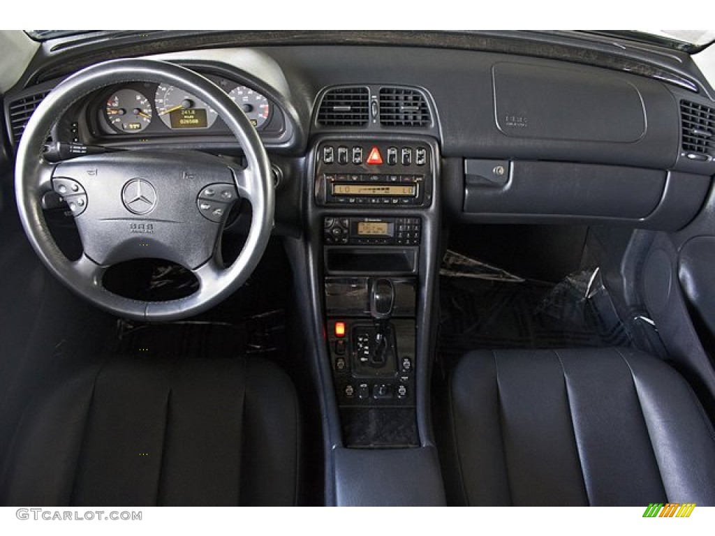 2003 Mercedes-Benz CLK 430 Cabriolet Charcoal Dashboard Photo #68727421