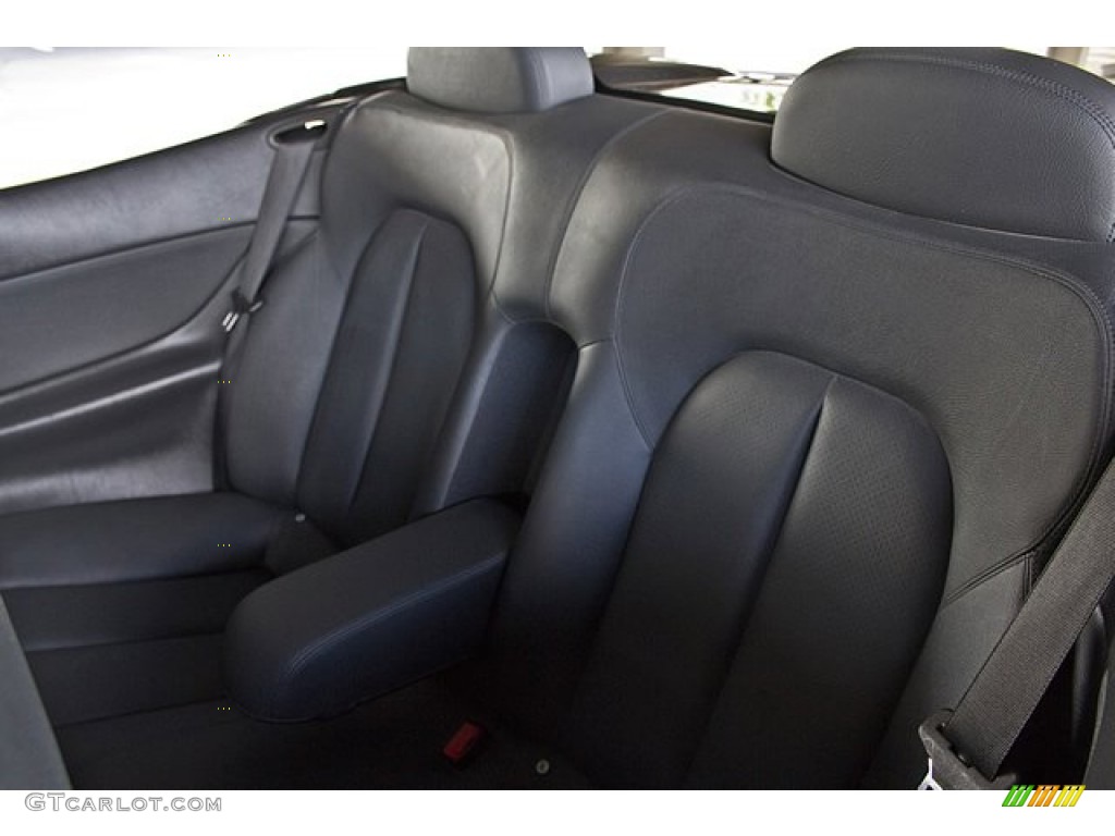 Charcoal Interior 2003 Mercedes-Benz CLK 430 Cabriolet Photo #68727466