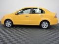 2009 Summer Yellow Chevrolet Aveo LT Sedan  photo #6