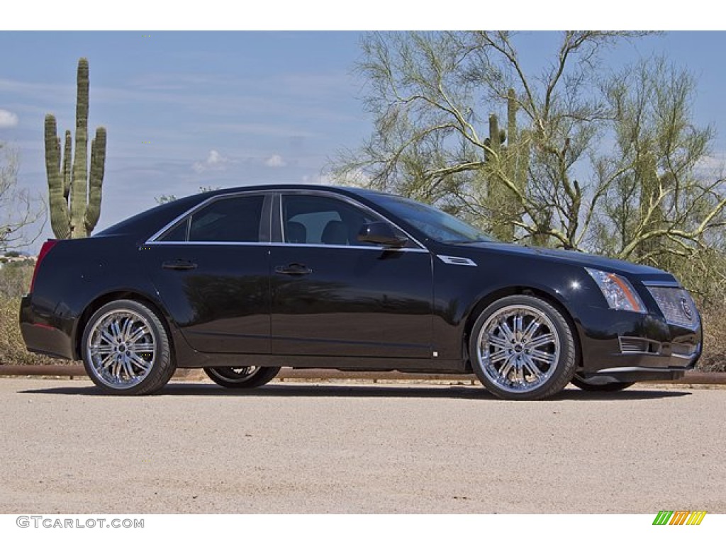 Black Raven 2009 Cadillac CTS Sedan Exterior Photo #68727526