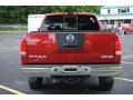 2004 Red Brawn Nissan Titan SE Crew Cab 4x4  photo #5