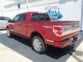 2012 Red Candy Metallic Ford F150 Platinum SuperCrew 4x4  photo #3