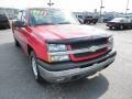 2003 Victory Red Chevrolet Silverado 1500 LS Extended Cab  photo #2