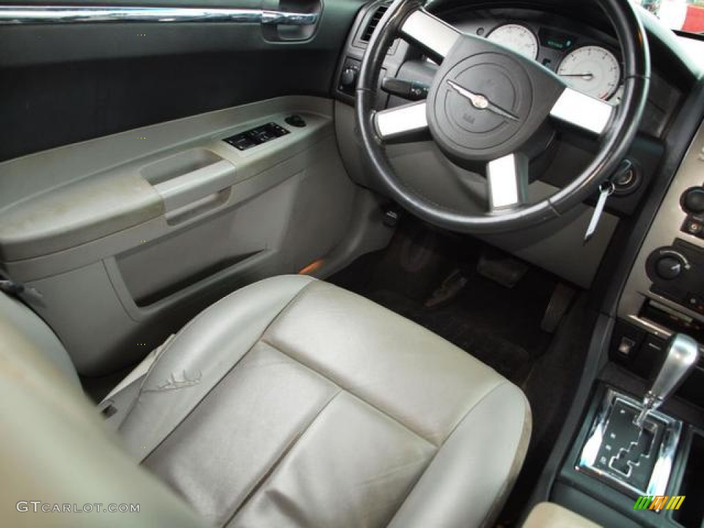 2007 300 Touring - Marine Blue Pearlcoat / Dark Slate Gray/Light Graystone photo #9