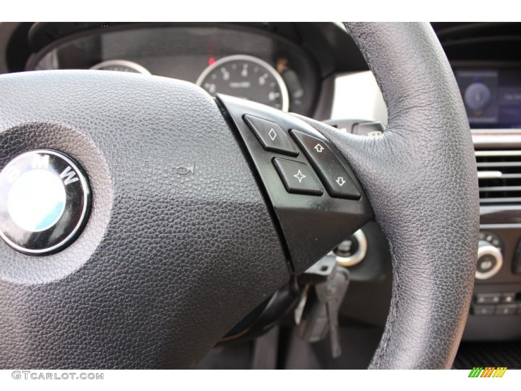 2010 5 Series 528i xDrive Sedan - Black Sapphire Metallic / Natural Brown photo #18