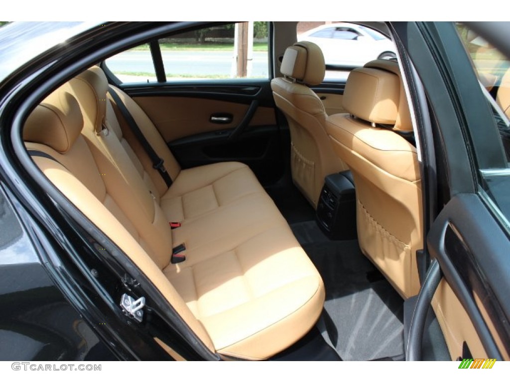 2010 5 Series 528i xDrive Sedan - Black Sapphire Metallic / Natural Brown photo #24