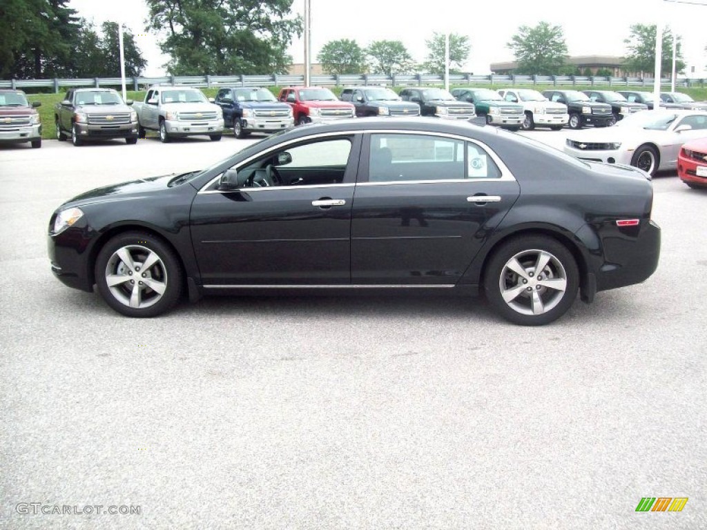 2012 Malibu LT - Black Granite Metallic / Ebony photo #12