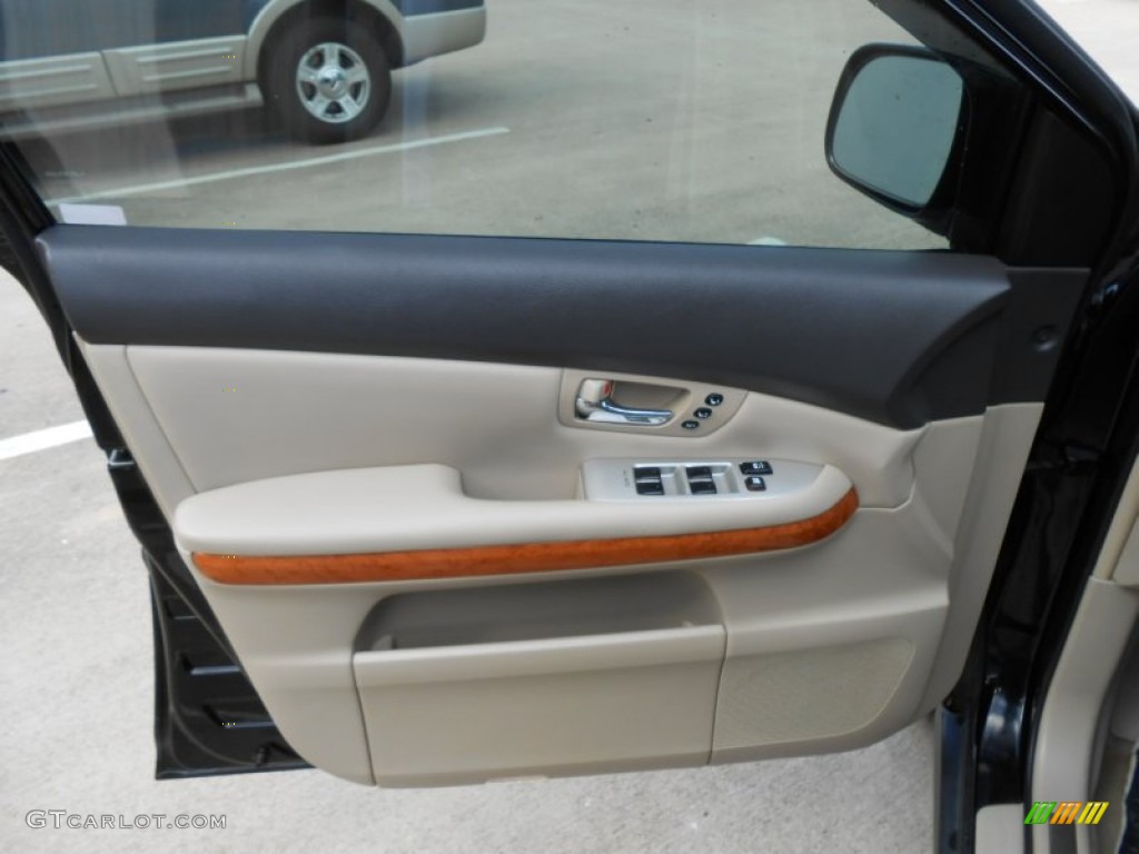 2007 Lexus RX 400h Hybrid Ivory Door Panel Photo #68731342