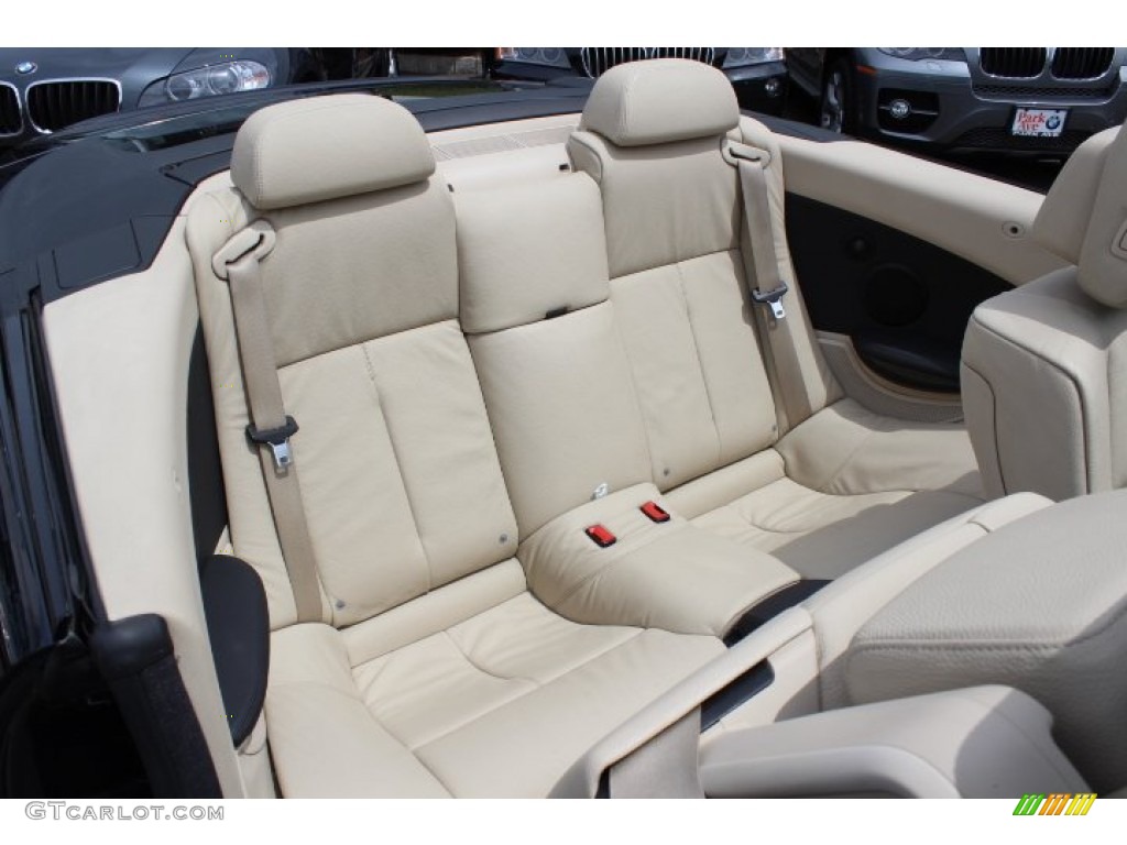 Cream Beige Dakota Leather Interior 2009 BMW 6 Series 650i Convertible Photo #68731363