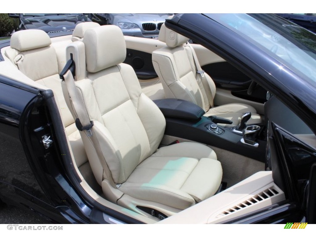 2009 BMW 6 Series 650i Convertible Front Seat Photo #68731390