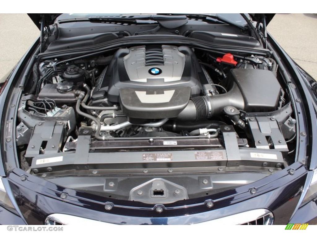 2009 BMW 6 Series 650i Convertible 4.8 Liter DOHC 32-Valve VVT V8 Engine Photo #68731396