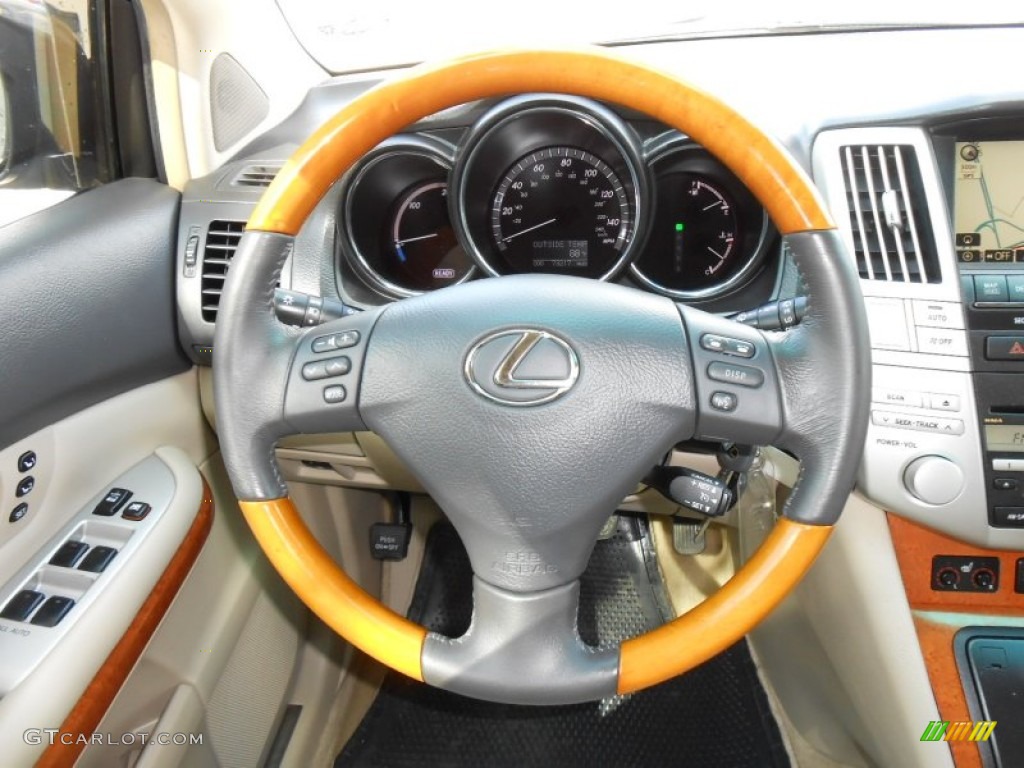 2007 Lexus RX 400h Hybrid Steering Wheel Photos