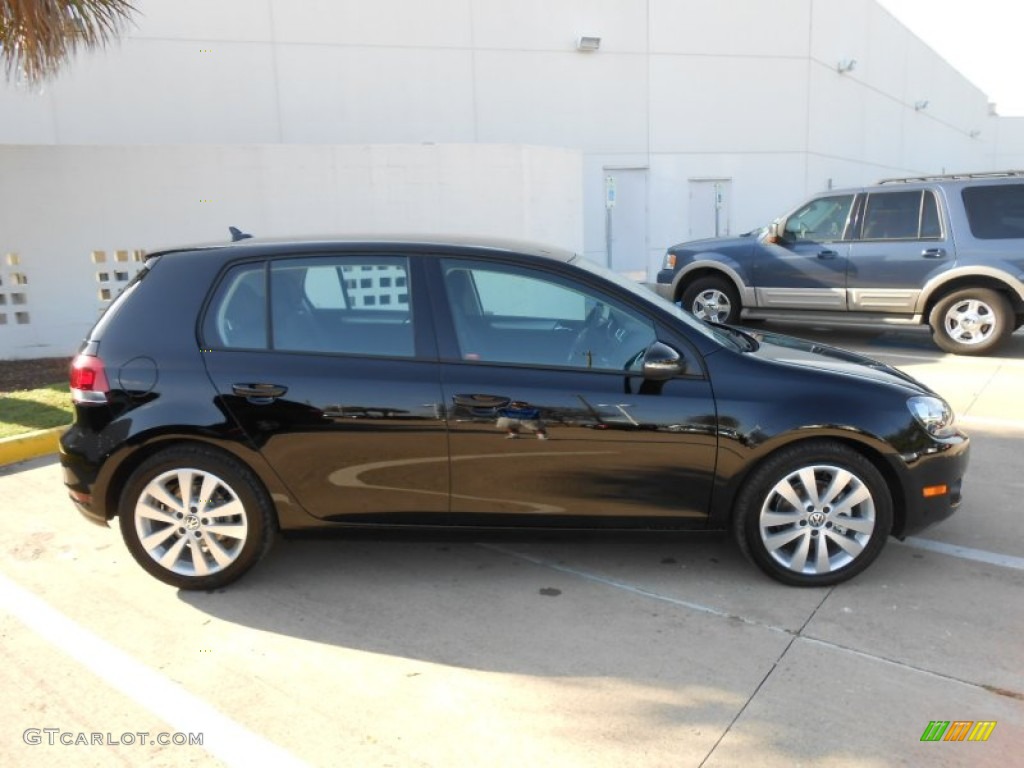 Black 2013 Volkswagen Golf 4 Door TDI Exterior Photo #68731586