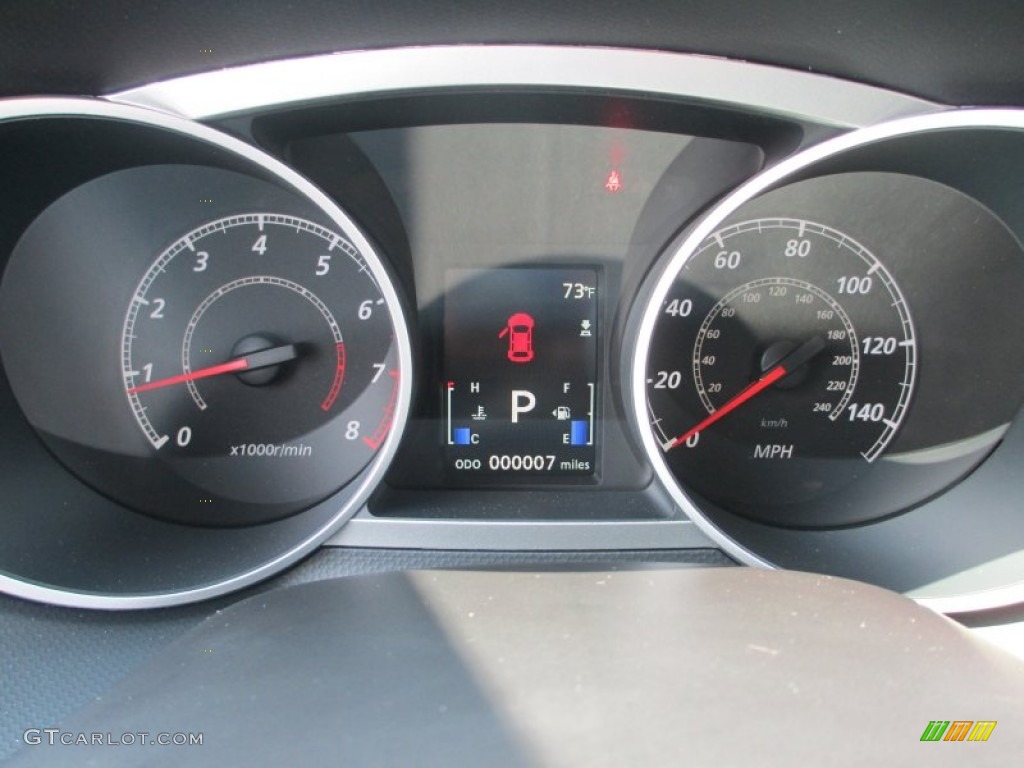 2012 Outlander SE - Graphite Gray Metallic / Black photo #16