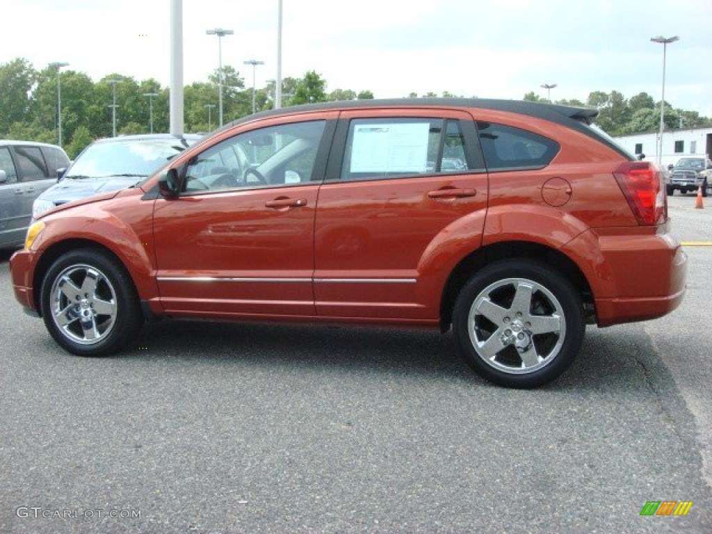 Sunburst Orange Pearl 2009 Dodge Caliber R/T Exterior Photo #68732008