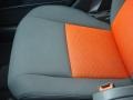 Dark Slate Gray/Orange Front Seat Photo for 2009 Dodge Caliber #68732149