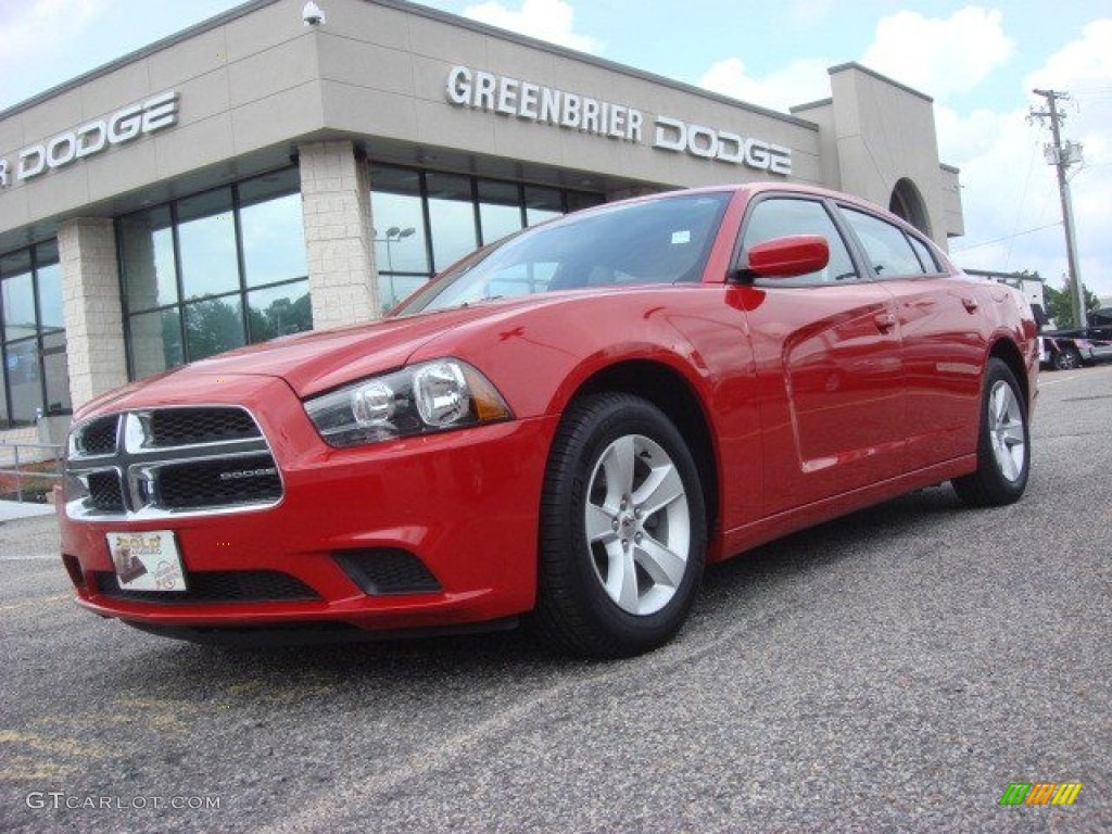 2011 Charger SE - Redline 3-Coat Pearl / Black photo #1