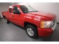 2010 Victory Red Chevrolet Silverado 1500 LT Extended Cab  photo #8