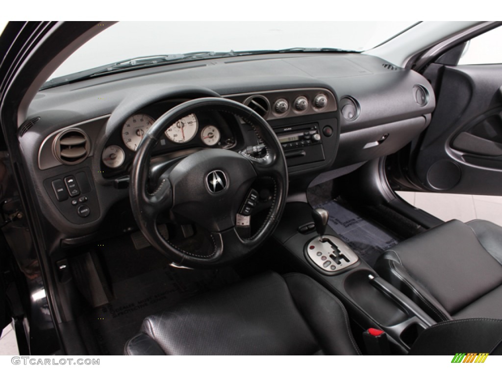 Ebony Interior 2006 Acura RSX Sports Coupe Photo #68733280