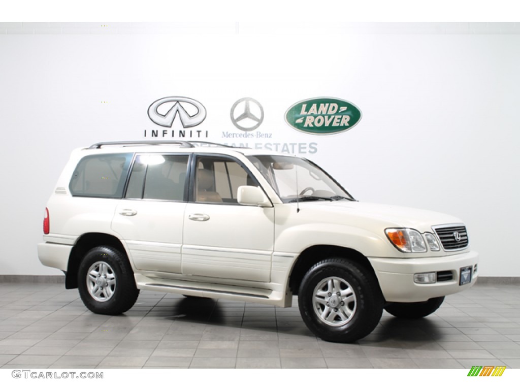 1999 LX 470 - Golden Pearl / Ivory photo #1
