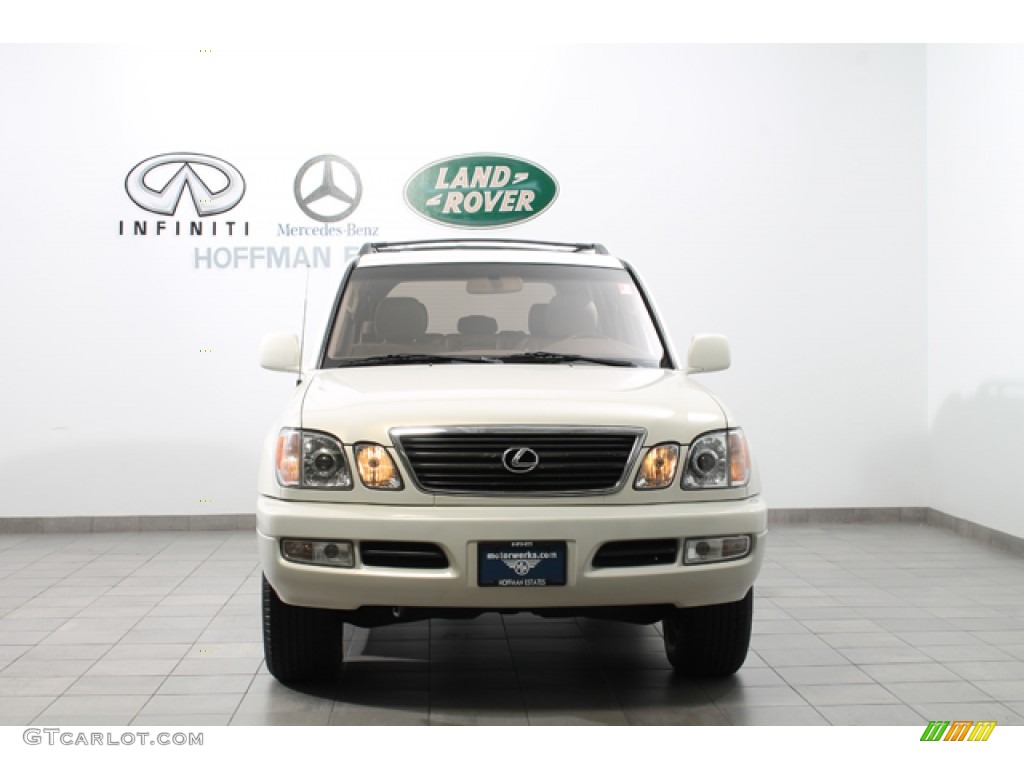 1999 LX 470 - Golden Pearl / Ivory photo #3