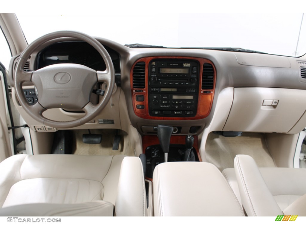 1999 LX 470 - Golden Pearl / Ivory photo #6