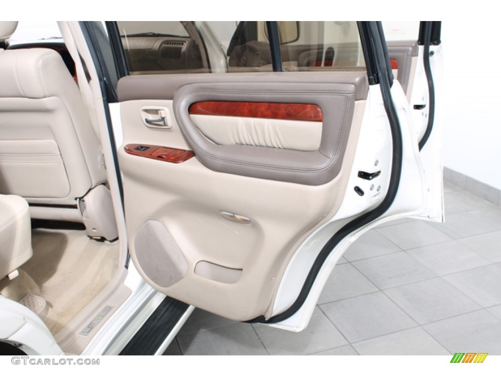 1999 LX 470 - Golden Pearl / Ivory photo #14