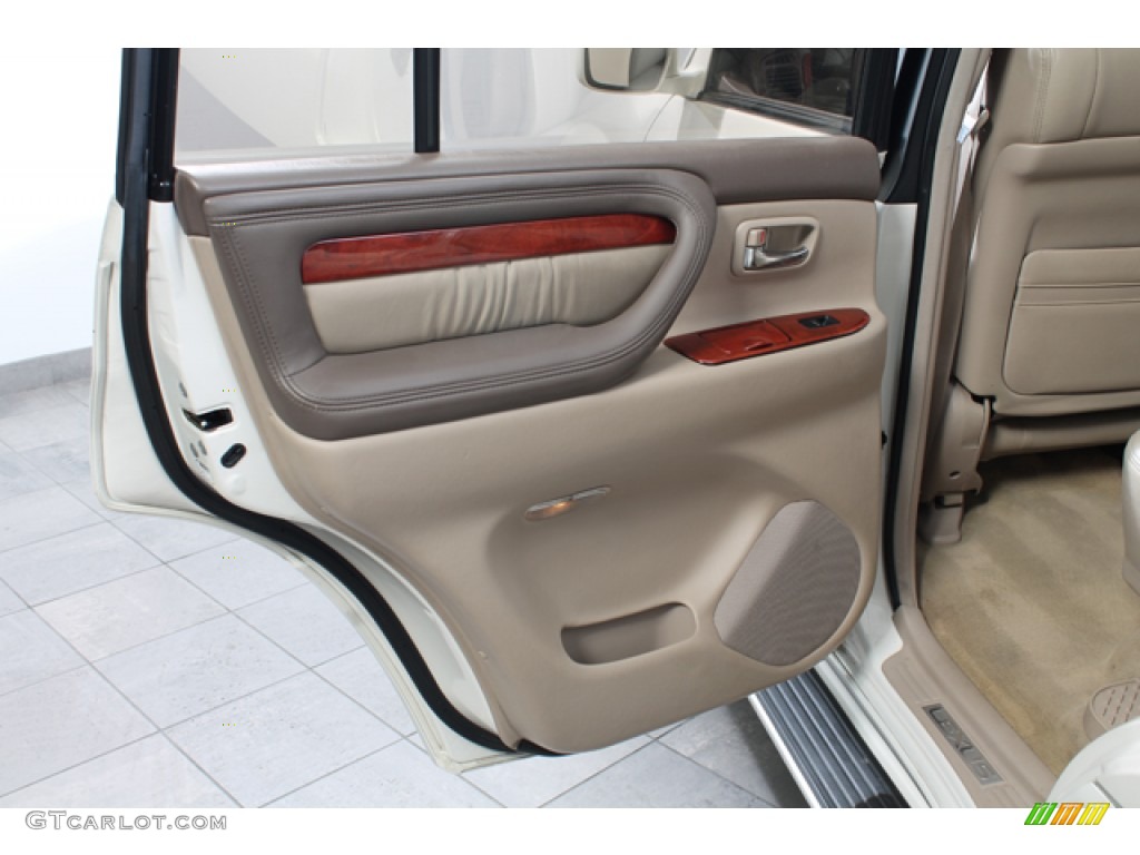 1999 LX 470 - Golden Pearl / Ivory photo #15