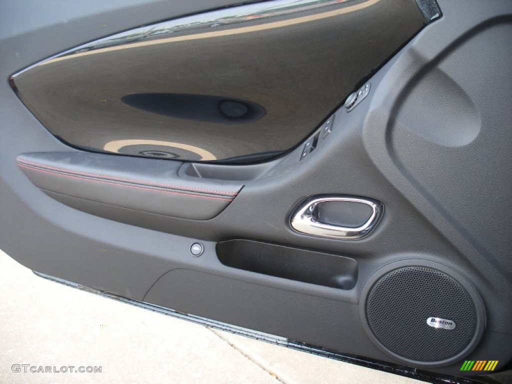 2013 Chevrolet Camaro ZL1 Black Door Panel Photo #68734915