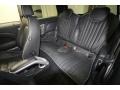2006 Mini Cooper Carbon Black Lounge Leather Interior Rear Seat Photo