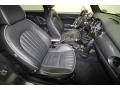 Carbon Black Lounge Leather 2006 Mini Cooper S Hardtop Interior Color