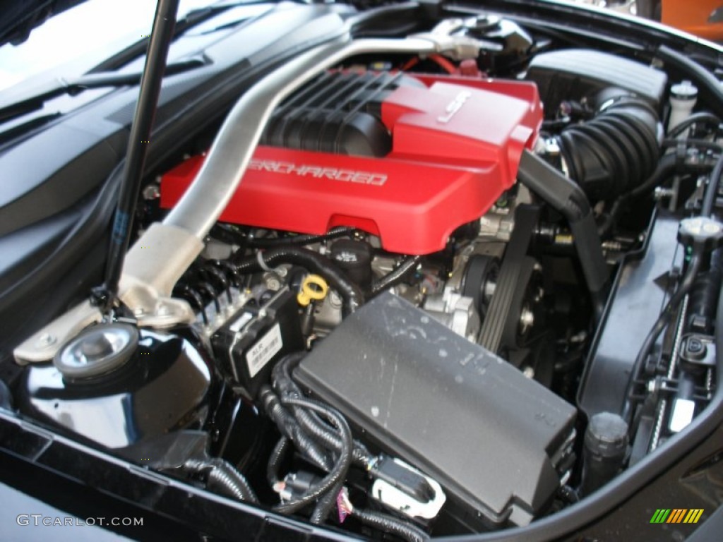 2013 Chevrolet Camaro ZL1 6.2 Liter Eaton Supercharged OHV 16-Valve LSA V8 Engine Photo #68735173