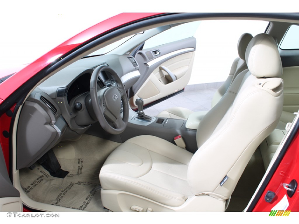 2009 Infiniti G 37 Coupe Front Seat Photo #68735341