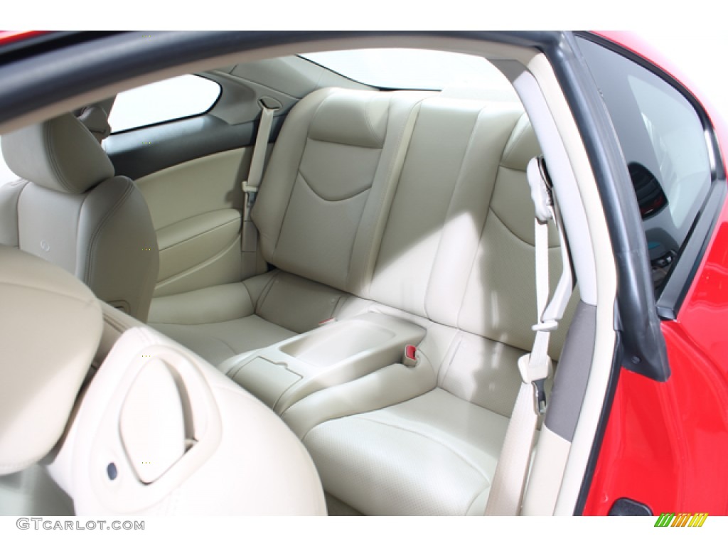 2009 Infiniti G 37 Coupe Rear Seat Photos