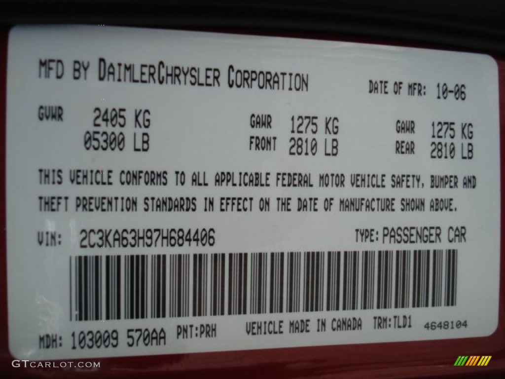 2007 300 C HEMI - Inferno Red Crystal Pearlcoat / Dark Slate Gray/Light Graystone photo #20