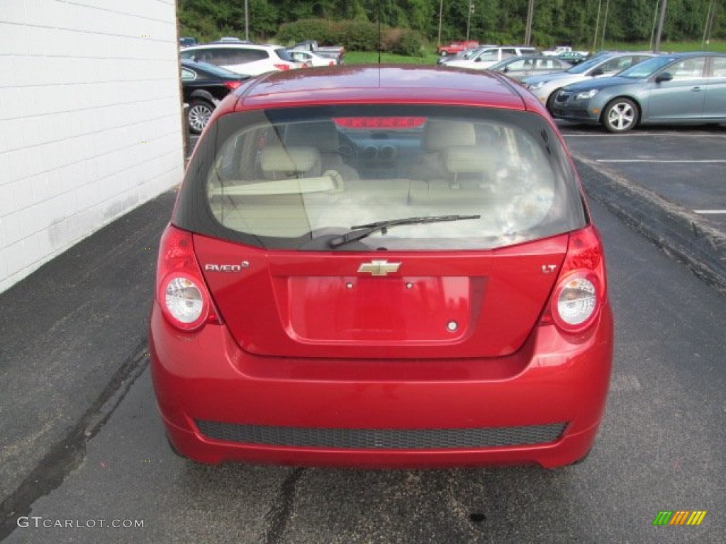 2011 Aveo Aveo5 LT - Sport Red / Neutral photo #8